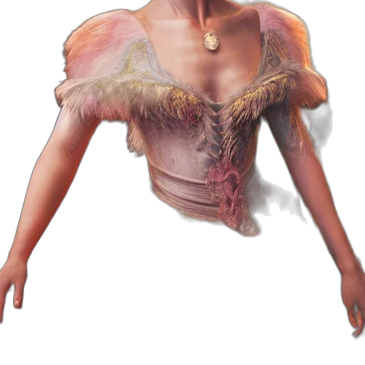 jacket, dress, creature, hair transparent PNG cut-out