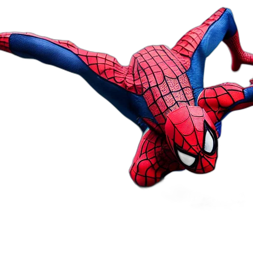 mask, animal, creature, 3d render, concept art, comic book art, photorealistic, spiderman transparent PNG cut-out