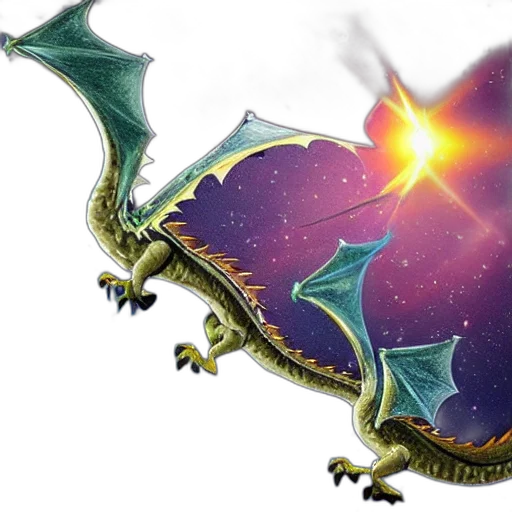 dragon, creature, fantasy art, concept art transparent PNG cut-out