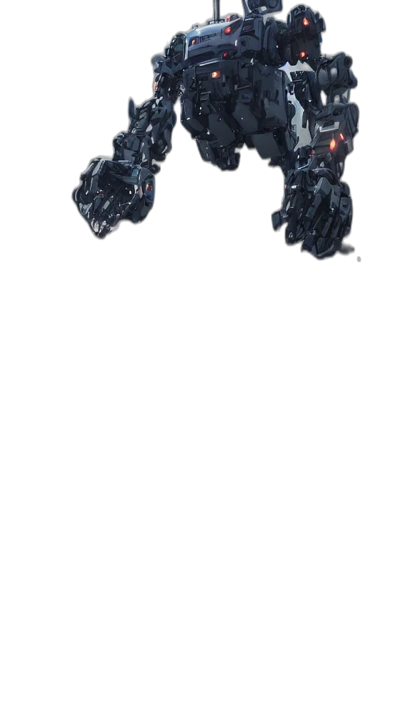 mask, hair, dragon, robot transparent PNG cut-out