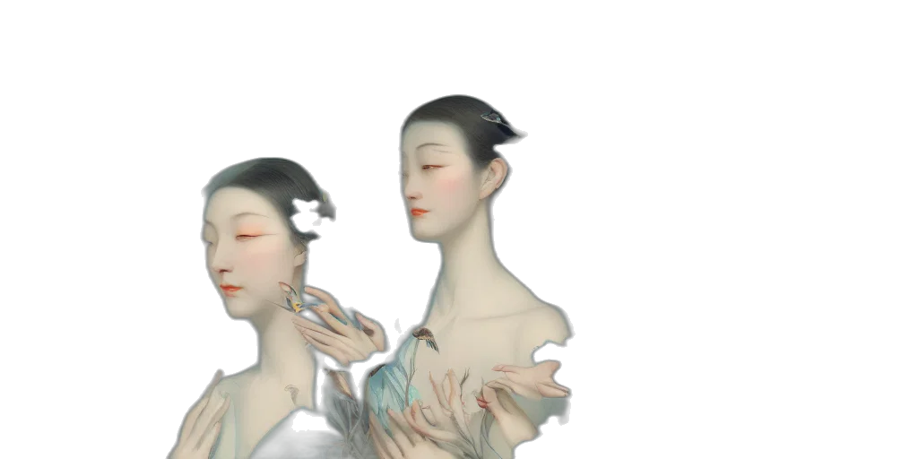 jewelry, 3d render, photorealistic, concept art, oil painting, underwater, pastel, breathtaking transparent PNG cut-out