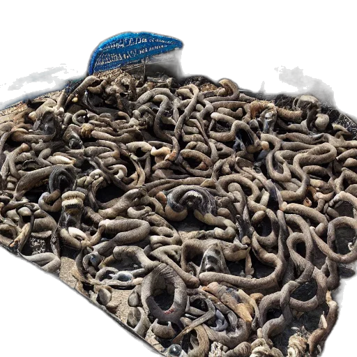 jacket, animal, food, creature, 3d render, photorealistic, pit, venomous transparent PNG cut-out