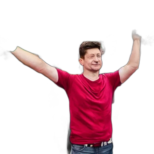 staff, jacket, animal, 3d render, concept art, pixel art, photorealistic, zelensky transparent PNG cut-out
