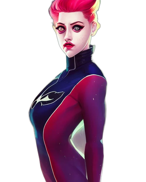 dress, jacket, face, staff transparent PNG cut-out