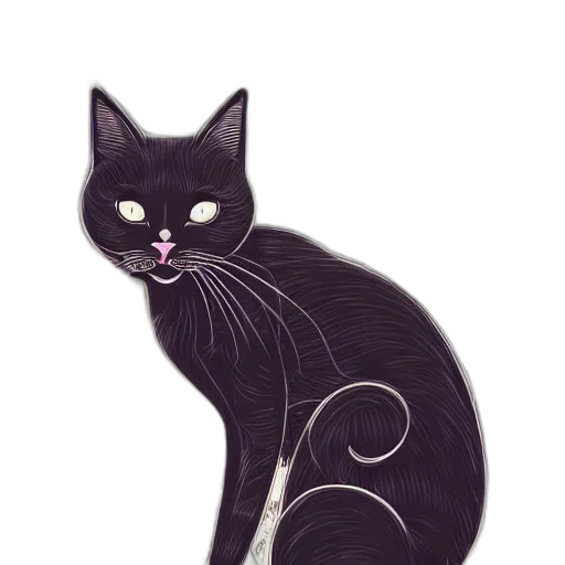 animal, staff, creature, watercolor, photorealistic, fantasy art, concept art, dark transparent PNG cut-out