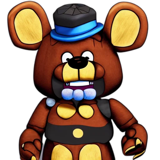 hat, staff, jacket, animal, concept art, 3d render, pixel art, cartoon transparent PNG cut-out