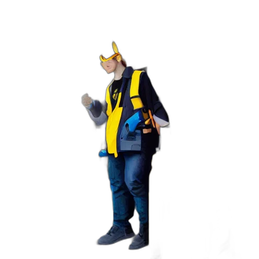 crown, staff, jacket, weapon transparent PNG cut-out