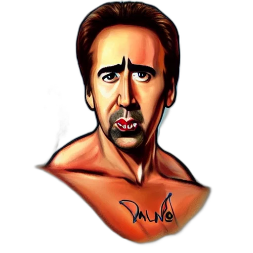 face, mask, cartoon, photorealistic transparent PNG cut-out