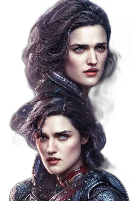 face, hair, jacket, crown transparent PNG cut-out