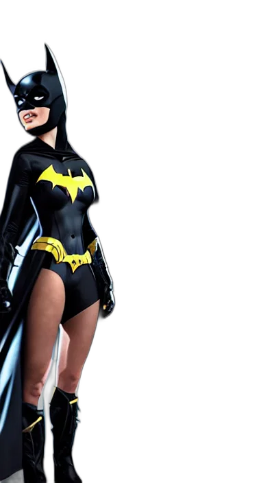 comic book art, concept art, 3d render, photorealistic transparent PNG cut-out