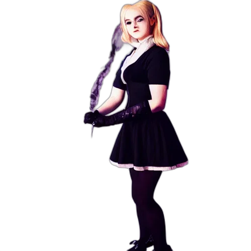 dress, staff, concept art, cartoon transparent PNG cut-out