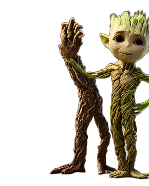 creature, tree, animal, staff transparent PNG cut-out
