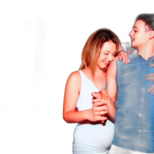cute, couple, doing, bump, dancefloor, freedom, being, loose transparent PNG cut-out
