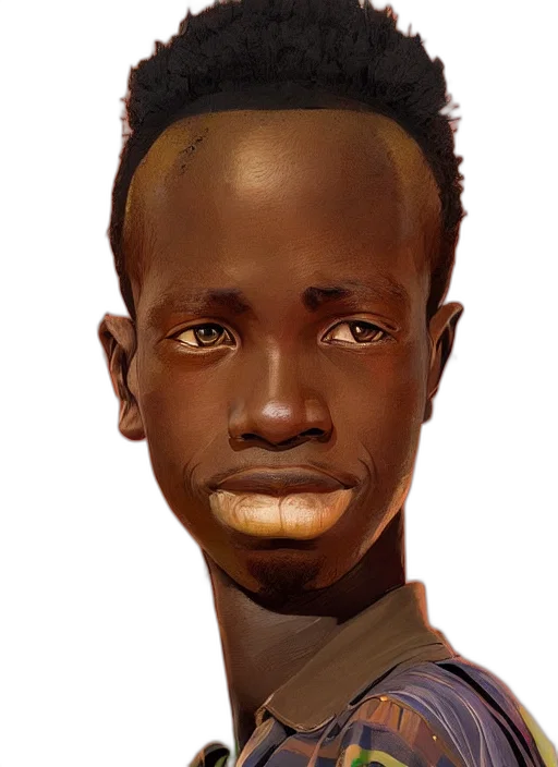 face, animal, mask, creature, photorealistic, cartoon, concept art, 3d render transparent PNG cut-out