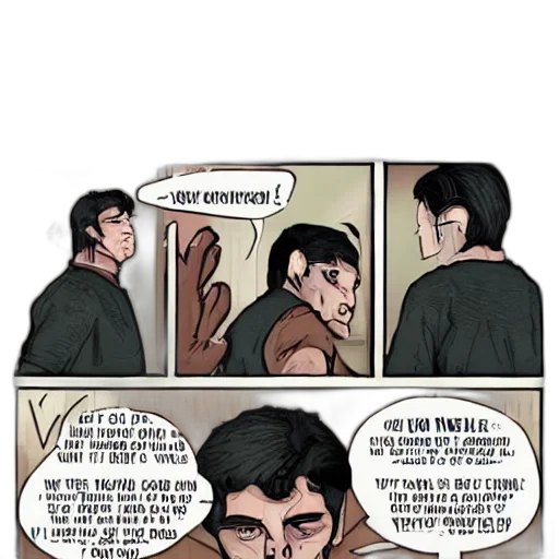 comic book art, concept art, cartoon, fire, how, kill, incel, bastards transparent PNG cut-out