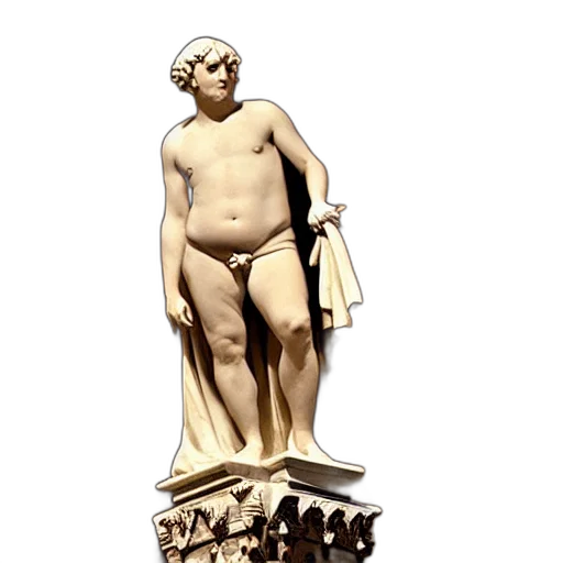 staff, crown, concept art, 3d render transparent PNG cut-out