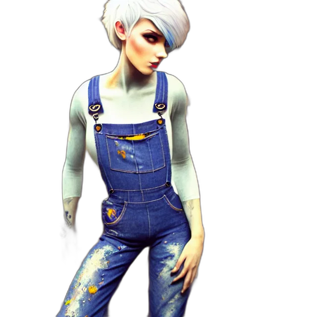 staff, jacket, robot, concept art, 3d render, fantasy art, photorealistic, blue transparent PNG cut-out