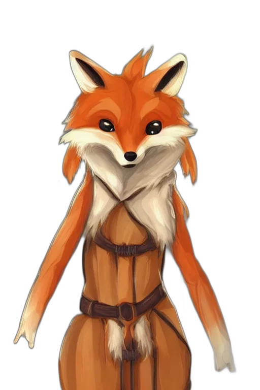 animal, staff, dress, creature, concept art, fantasy art, watercolor, 3d render transparent PNG cut-out