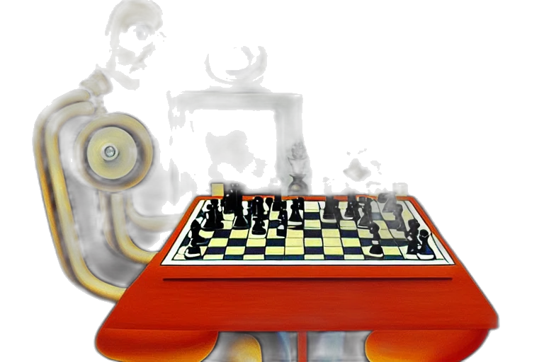 robot, furniture, weapon, 3d render transparent PNG cut-out