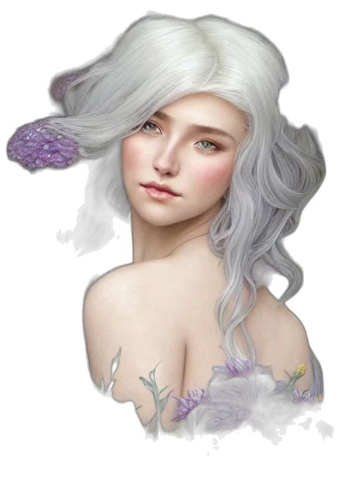 dragon, face, hair, crown transparent PNG cut-out