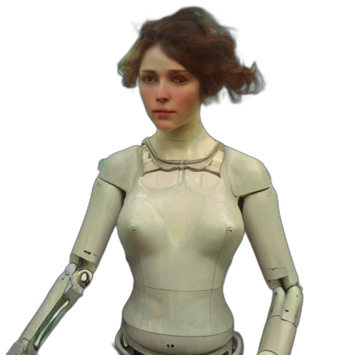 robot, staff, weapon, concept art transparent PNG cut-out