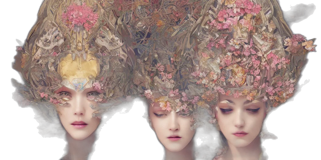 crown, hat, photorealistic, fantasy art transparent PNG cut-out