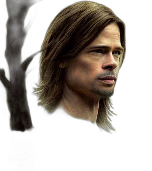 hair, face, creature, animal, photorealistic, concept art, fantasy art, comic book art transparent PNG cut-out