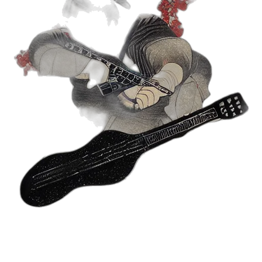 hat, mask, weapon, sword, photorealistic, 3d render, concept art, fantasy art transparent PNG cut-out