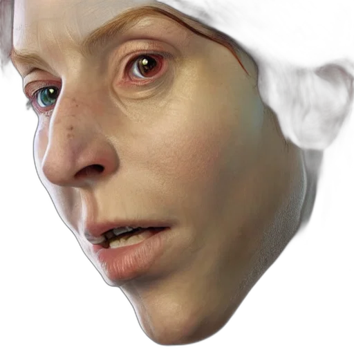 face, mask, robot, creature transparent PNG cut-out