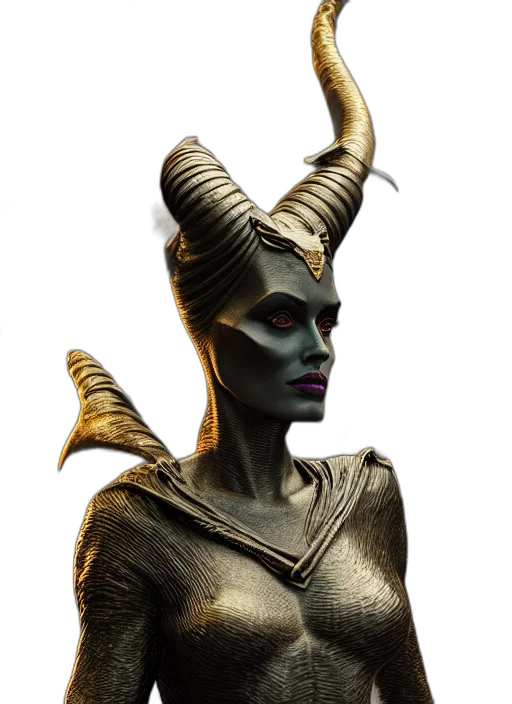 mask, staff, dragon, creature transparent PNG cut-out