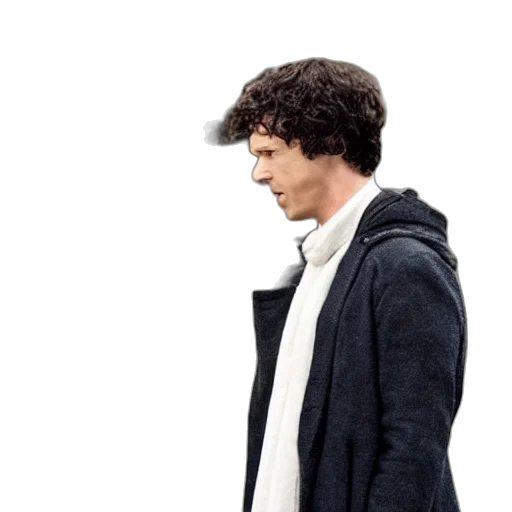 jacket, hair, hat, concept art, snow, outer space, monochrome, scene transparent PNG cut-out