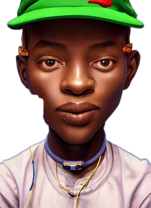 face, robot, crown, staff, photorealistic, concept art, cartoon, fantasy art transparent PNG cut-out
