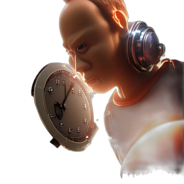 robot, face, 3d render, concept art transparent PNG cut-out