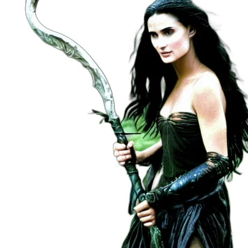 weapon, sword, staff, fantasy art transparent PNG cut-out