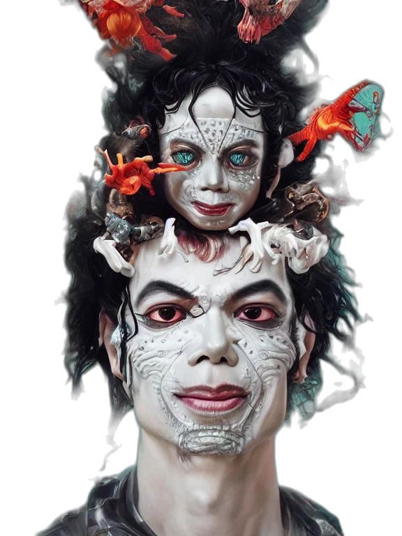 mask, face, creature, crown transparent PNG cut-out