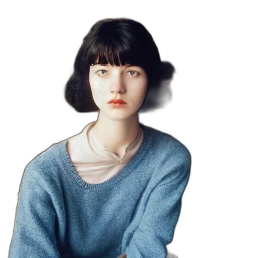 face, dress, jacket, robot transparent PNG cut-out
