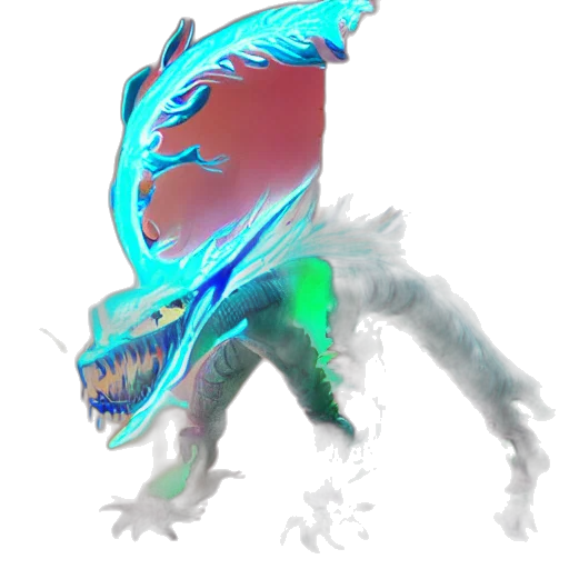 dragon, creature, mask, animal transparent PNG cut-out
