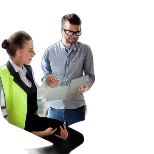 staff, future, work, beautiful transparent PNG cut-out