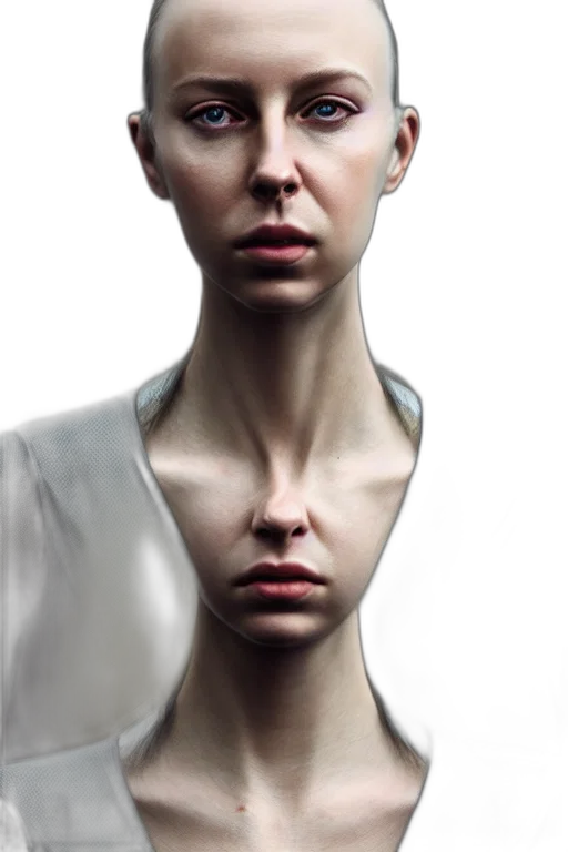 face, mask, robot, creature transparent PNG cut-out