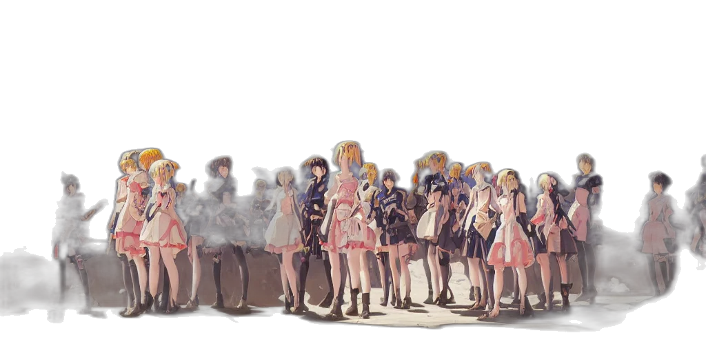 dress, staff, weapon, crown transparent PNG cut-out