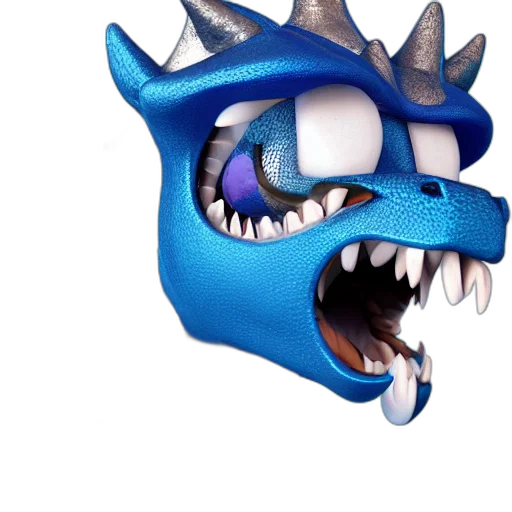dragon, mask, creature, animal transparent PNG cut-out