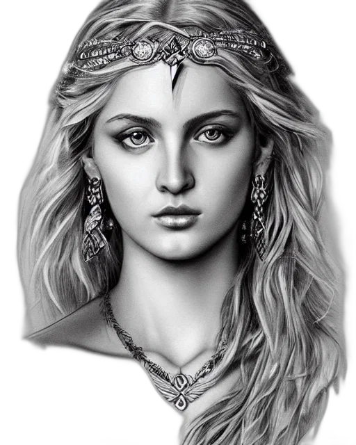 jewelry, crown, face, fantasy art, photorealistic, pencil sketch, cartoon, line transparent PNG cut-out