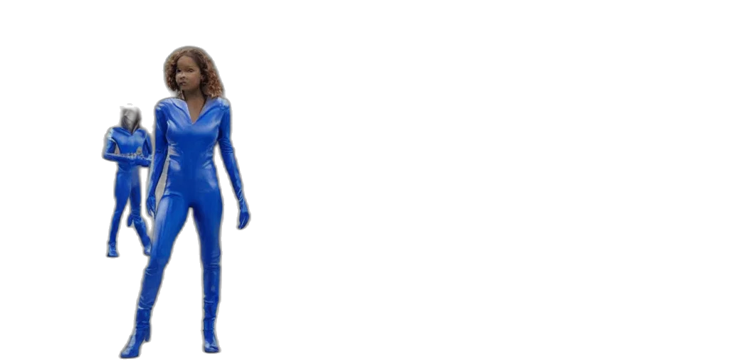 dress, robot, creature, jacket, concept art, 3d render, cartoon, pixel art transparent PNG cut-out