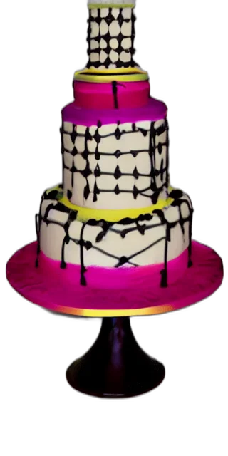 crown, hat, 3d render, neon, cake, skycraper transparent PNG cut-out