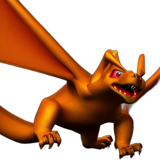 dragon, animal, creature, 3d render, concept art, fantasy art, photorealistic, charizard transparent PNG cut-out