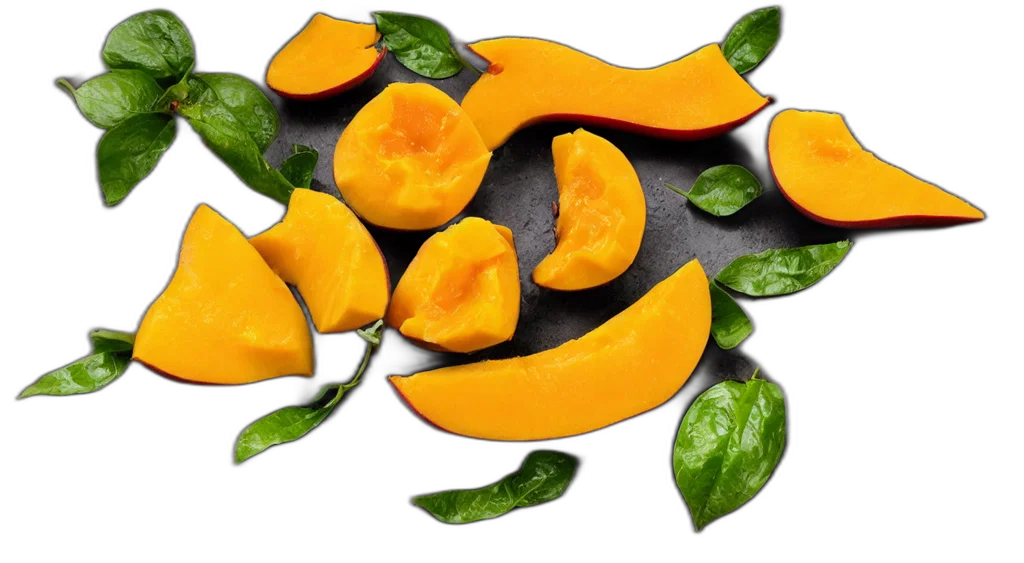 food, mask, photorealistic, 3d render transparent PNG cut-out