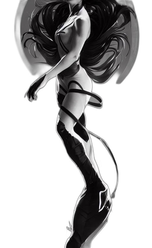 robot, mask, creature, concept art, fantasy art, comic book art, cartoon, monochrome transparent PNG cut-out