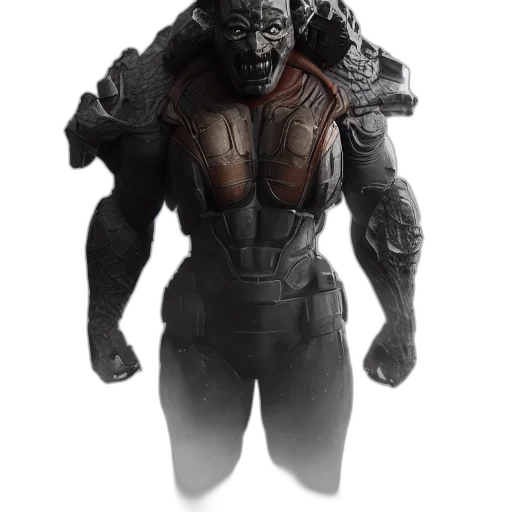 creature, concept art, 3d render, comic book art, portrait, strongest, avenger, universe transparent PNG cut-out
