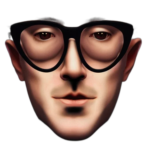 face, mask, robot, creature transparent PNG cut-out