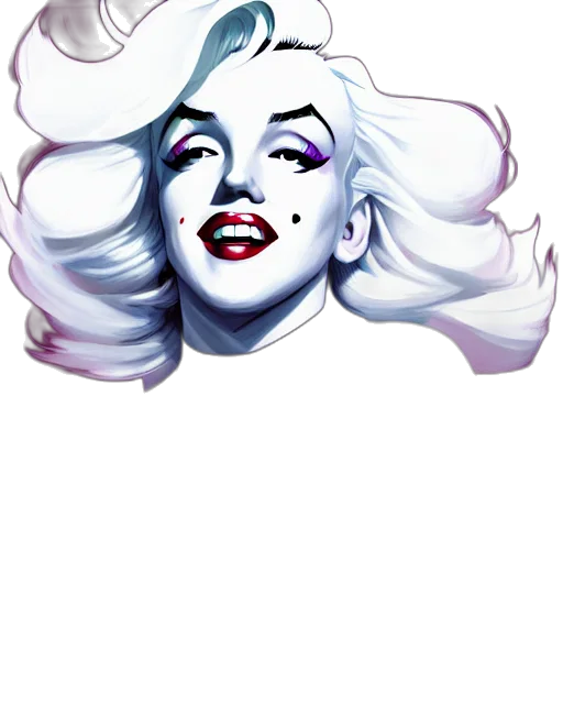 face, hair, crown, cartoon transparent PNG cut-out